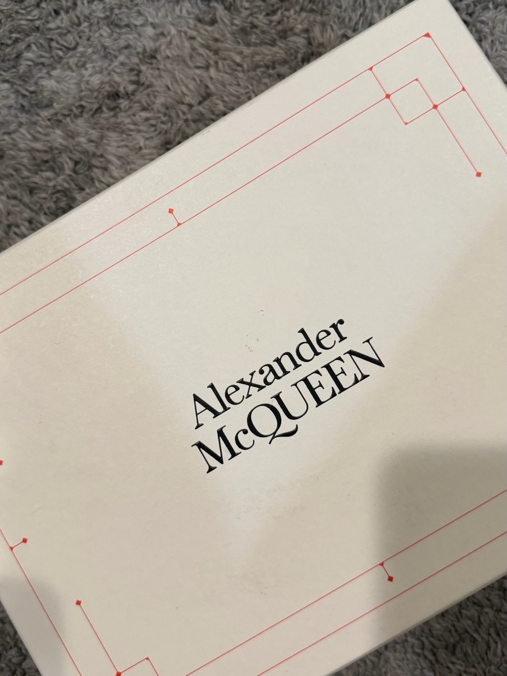 Alexander McQueen sneakers 🤍